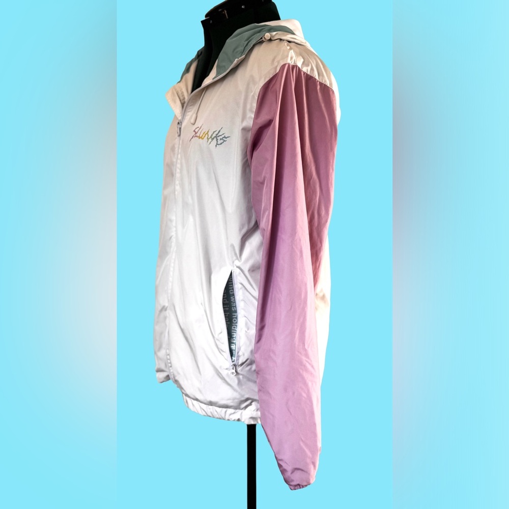 Slunks RARE Color Block Windbreaker Limited Release Men’s Size M - Picture 4 of 16